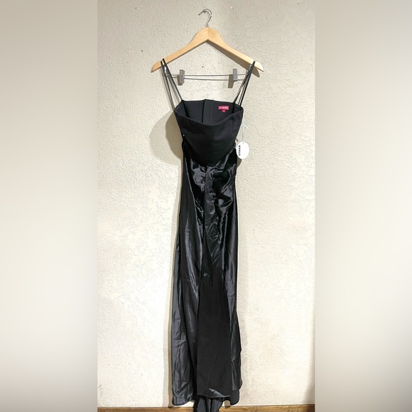 STAUD | NWT! WAYFARING DRESS IN BLACK SIZE: 2 - Picture 2 of 7